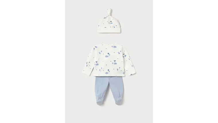 SET DE PRENDA CONJ. POLAINA 0-1M 2