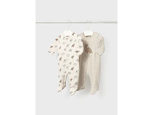 SET 2 FATOS BEBE INTERLOCK 1-2M