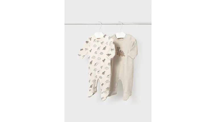 SET 2 FATOS BEBE INTERLOCK 1-2M 1