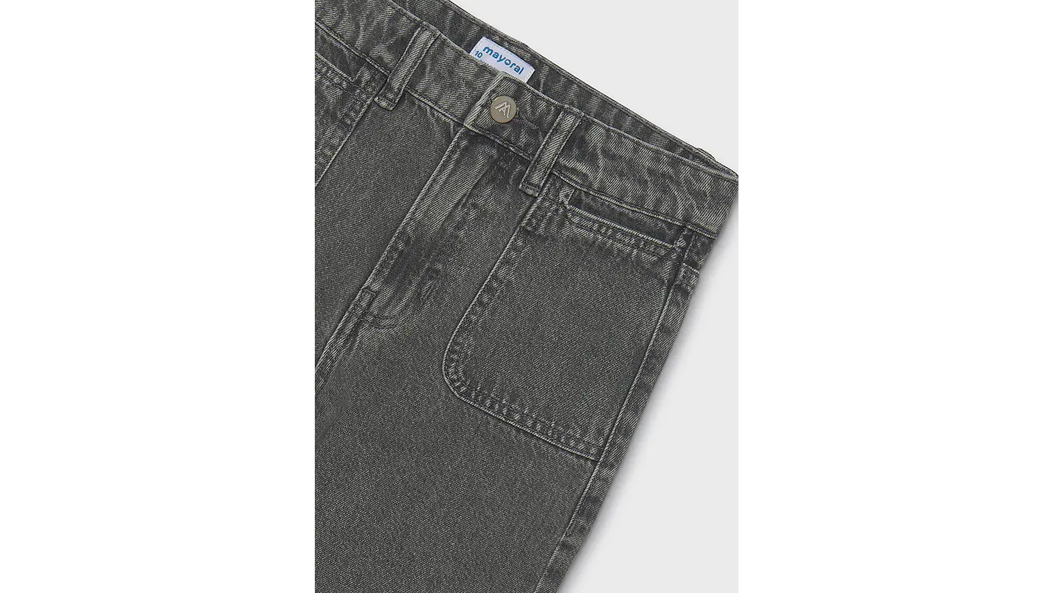 CALÇA RELAXED FIT DENIM 12A 4