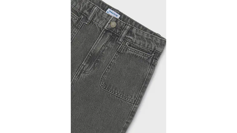 CALÇA RELAXED FIT DENIM 12A 4