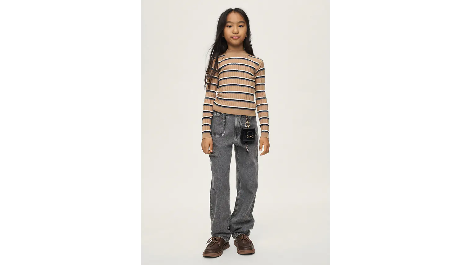 CALÇA RELAXED FIT DENIM 12A 5