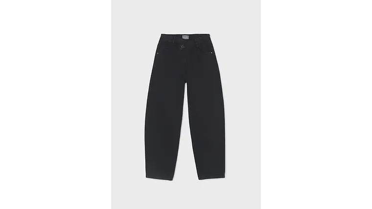 CALÇA SARJA BARREL 12A 1