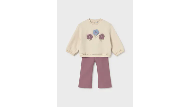 CONJ. LEGGINGS SWEAT 12M 1