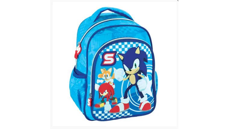 MOCHILA PRE ESCOLAR SONIC 1