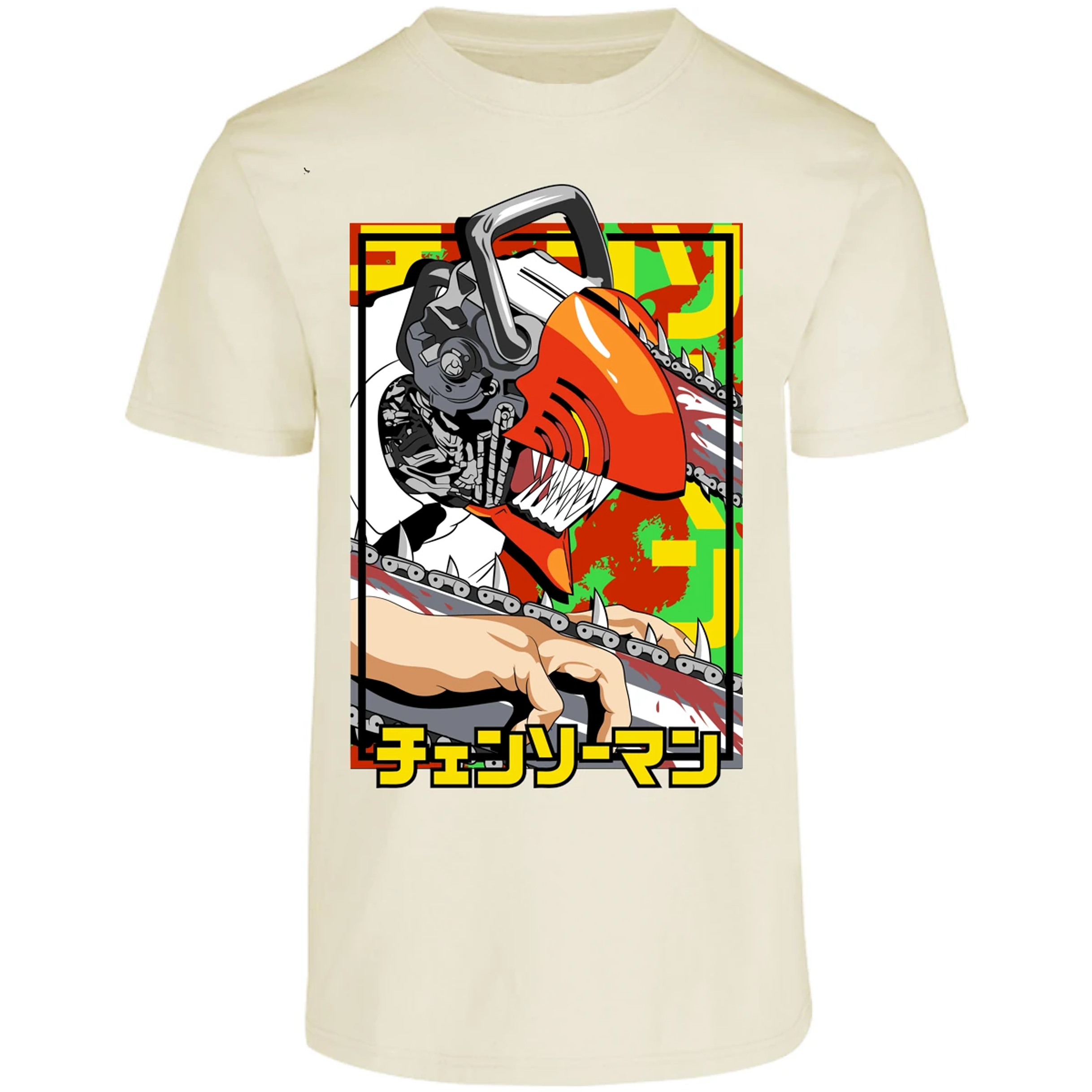 Playera Chainsaw Man Chainsawman para Adulto 18