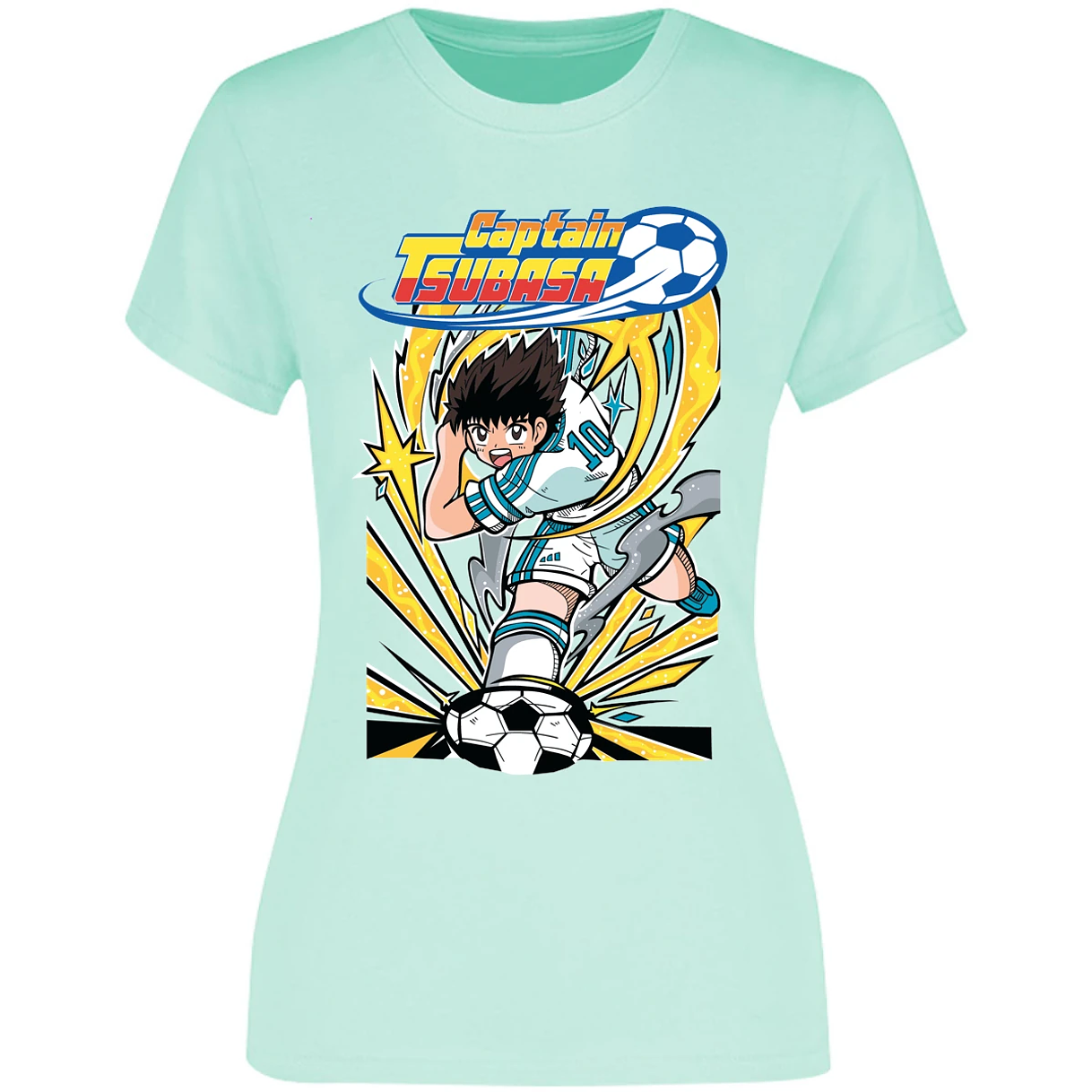 Blusa Captain Tsubasa Captain Tsubasa Blusa para Mujer 12