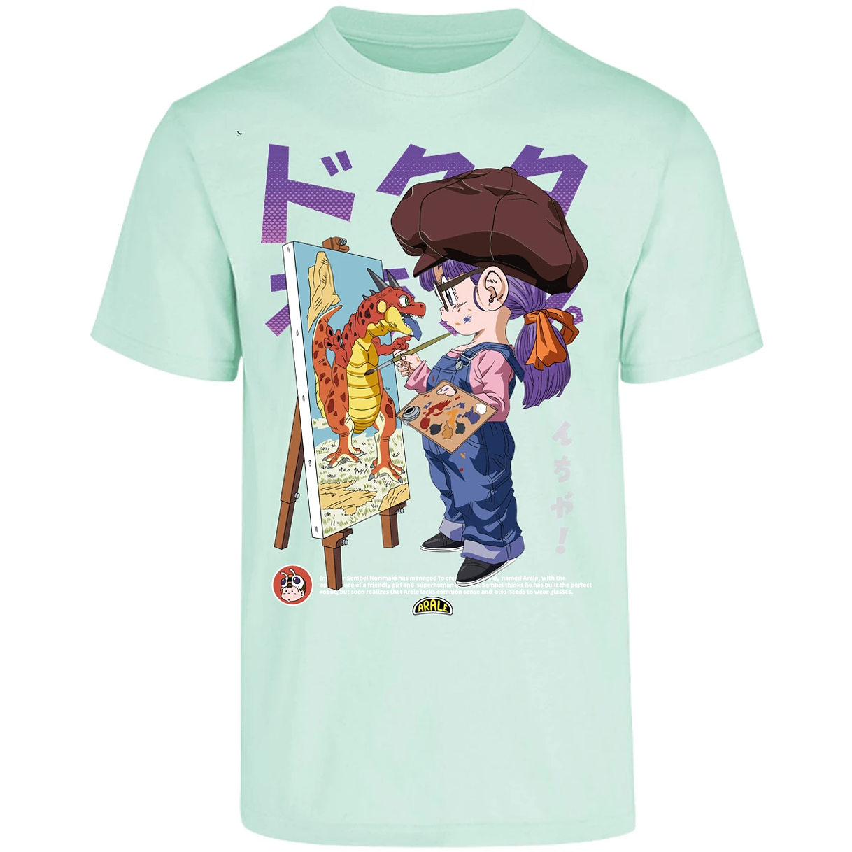 Playera Arale Arale Anime para Adulto 9