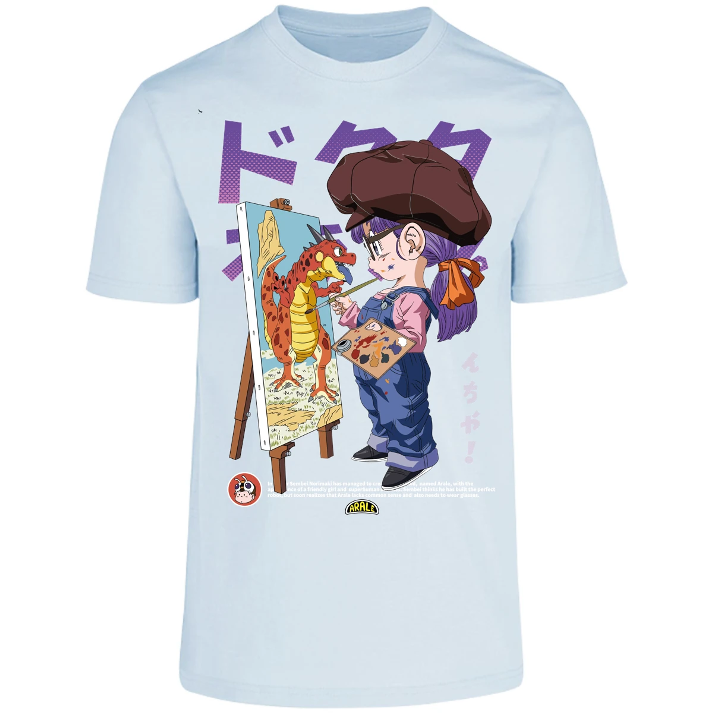 Playera Arale Arale Anime para Adulto 4