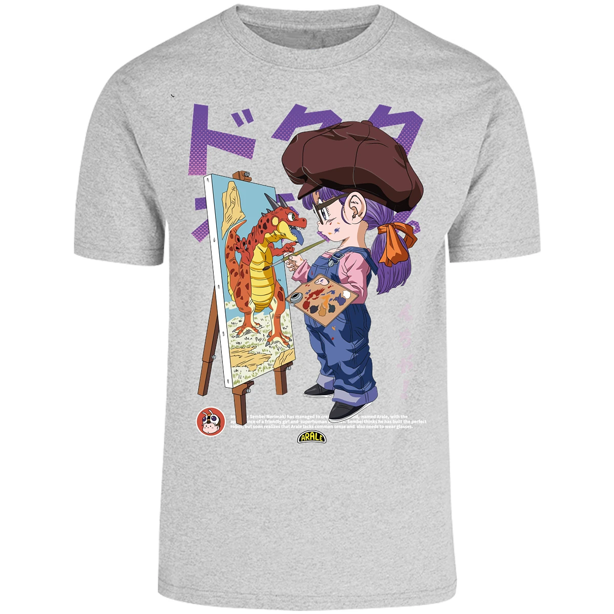 Playera Arale Arale Anime para Adulto 5