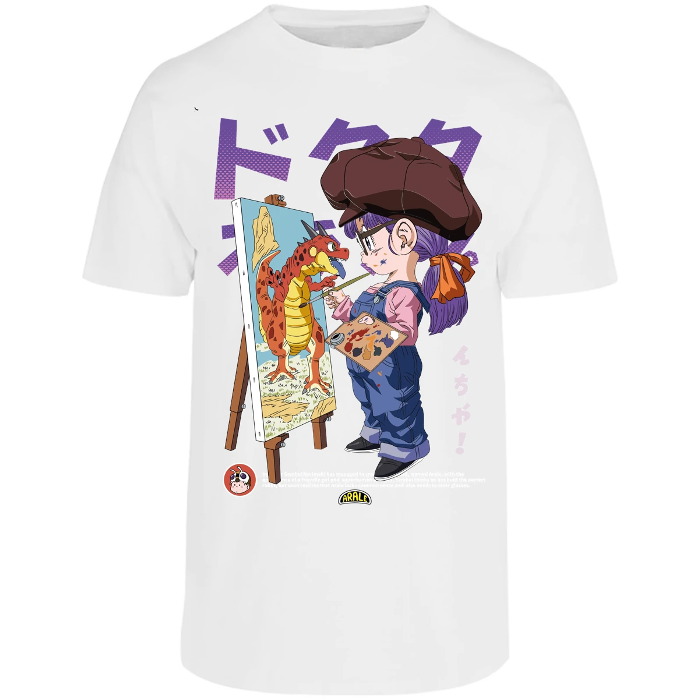 Playera Arale Arale Anime para Adulto 8