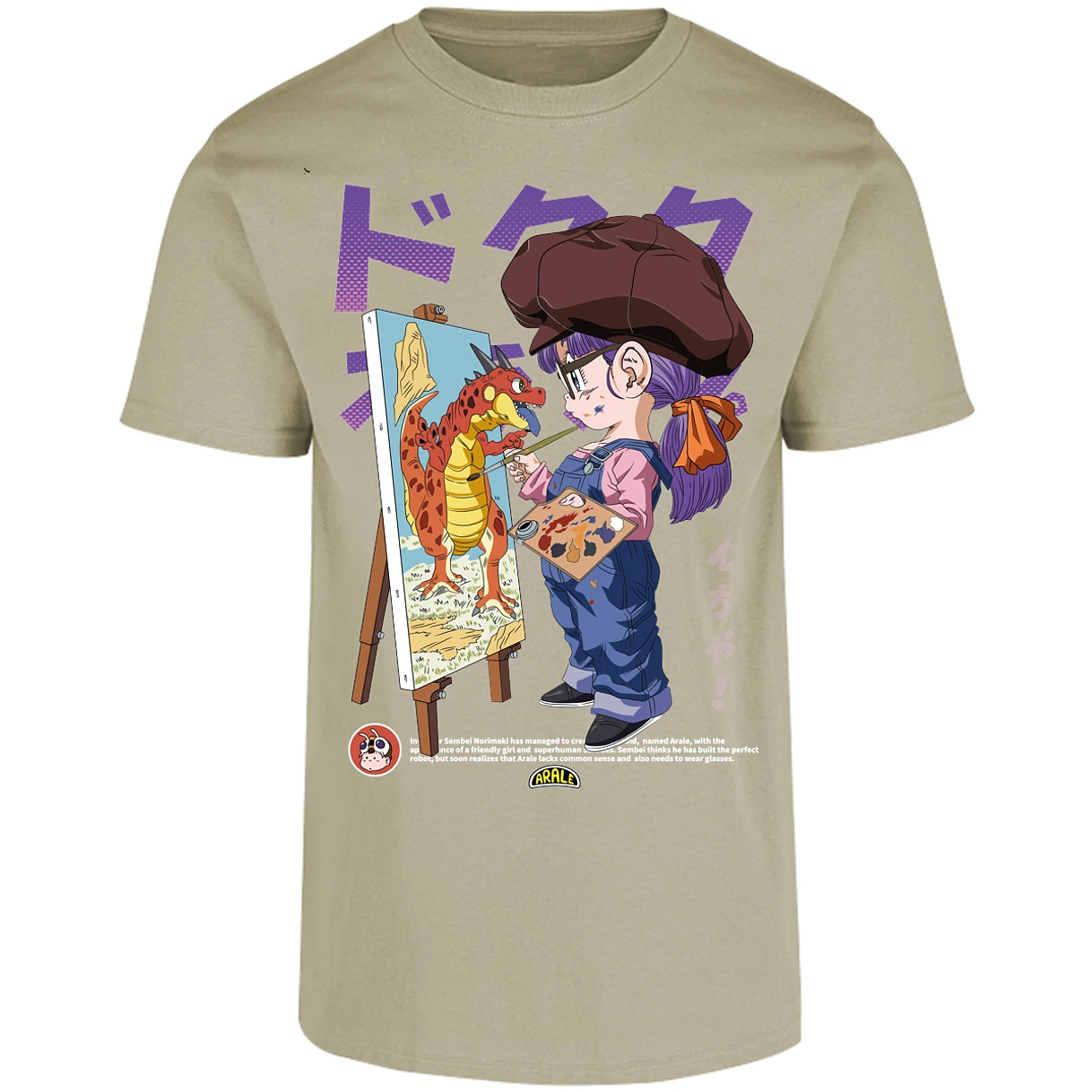 Playera Arale Arale Anime para Adulto 11