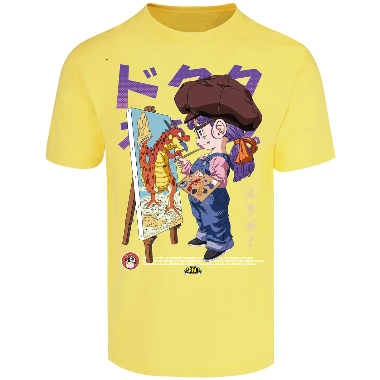 Playera Arale Arale Anime para Adulto 12