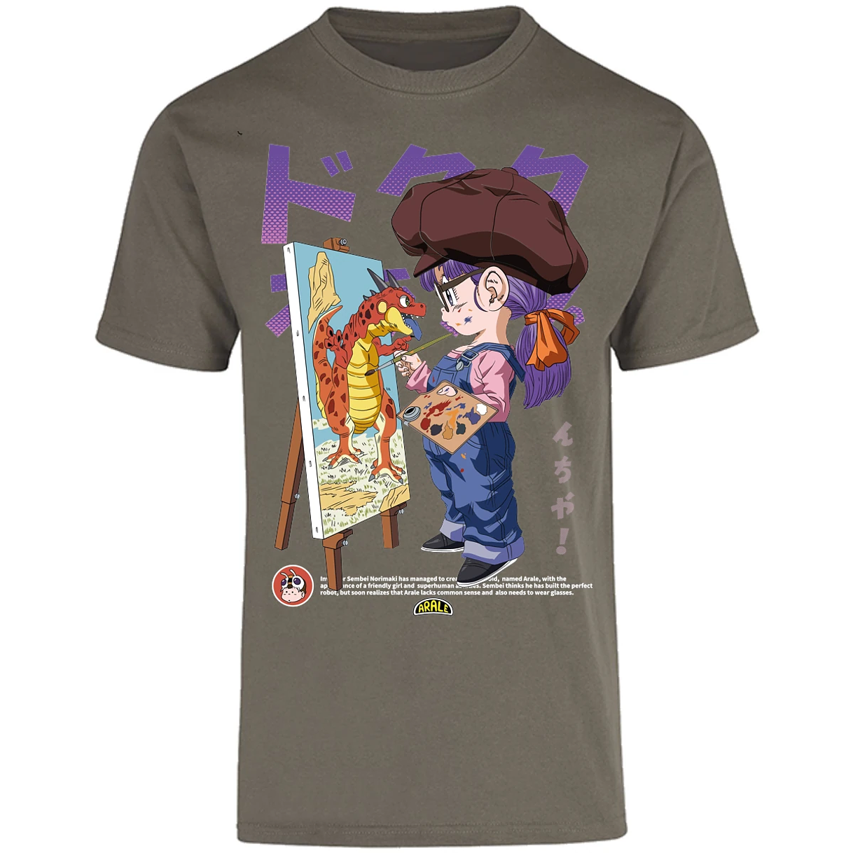 Playera Arale Arale Anime para Adulto 28