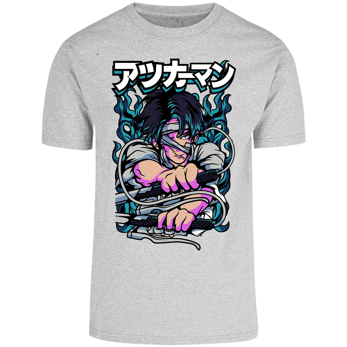 Playera Attack On Titan Levi Ackerman para Adulto 2