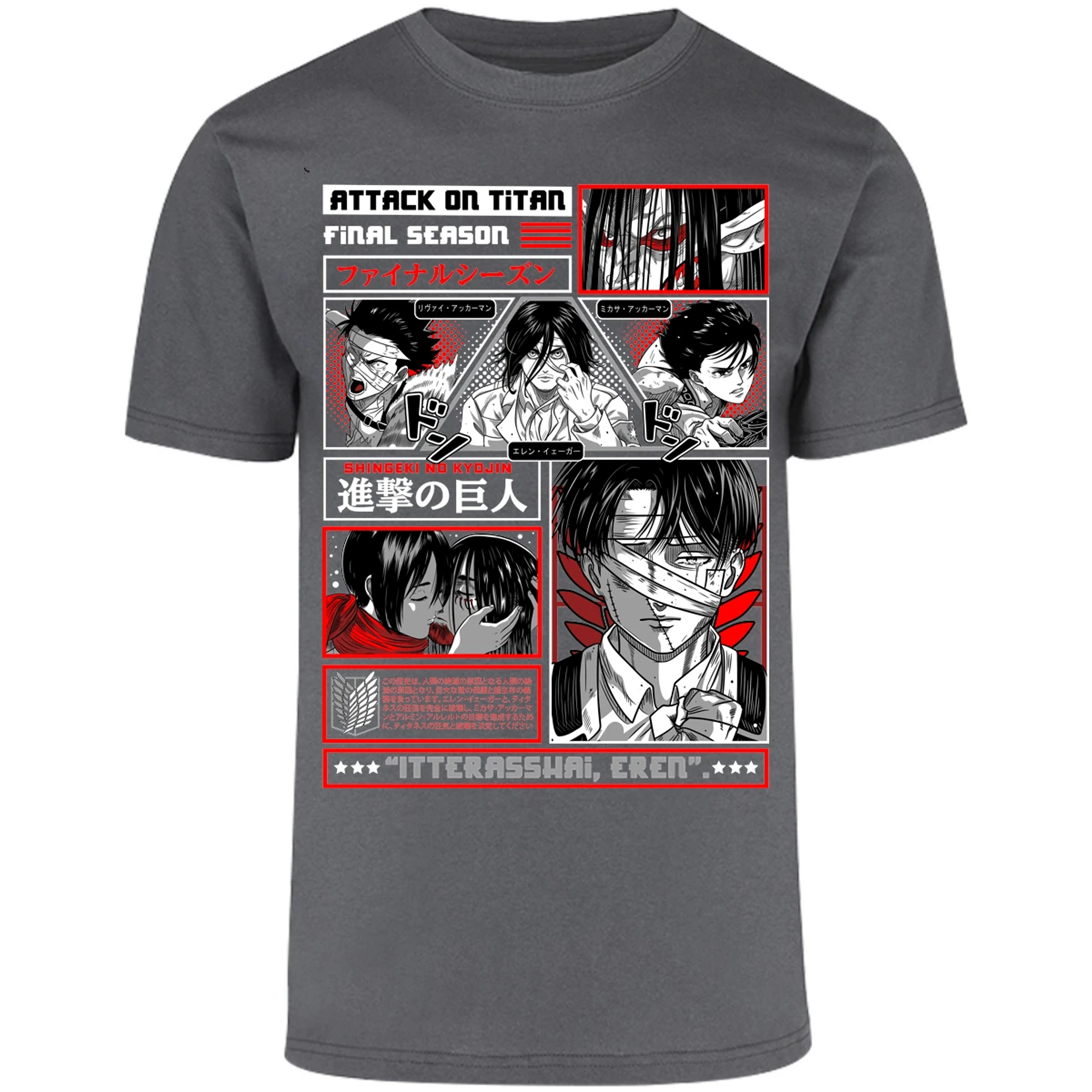 Playera Attack On Titan Attack On Titan para Adulto 30