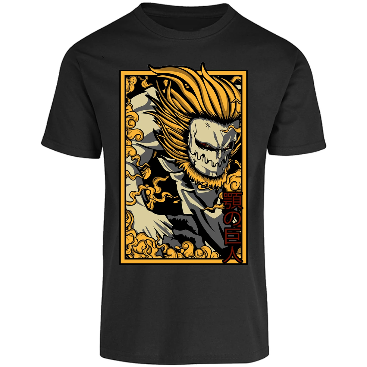 Playera Attack On Titan Titan Mandibula para Adulto 9