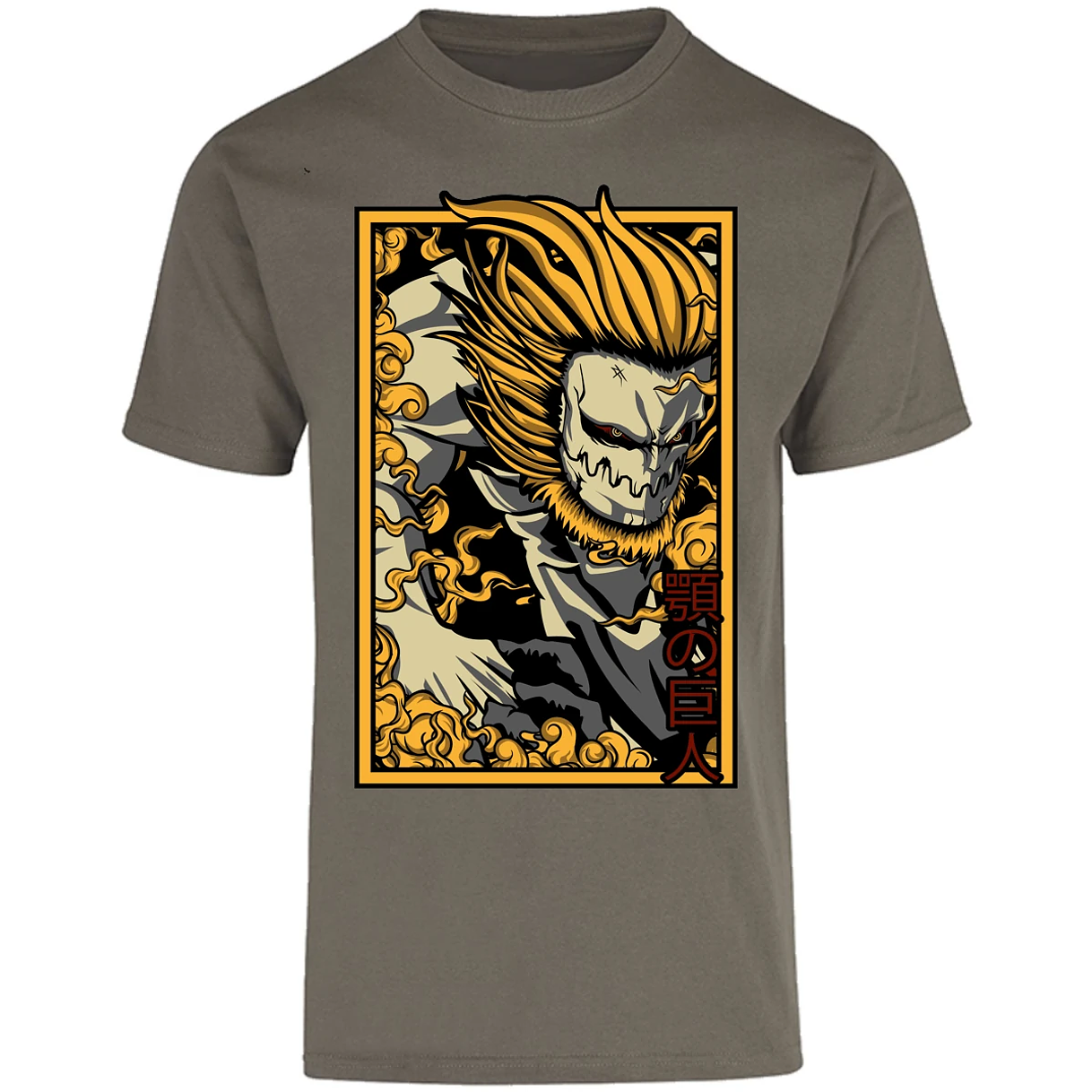Playera Attack On Titan Titan Mandibula para Adulto 2