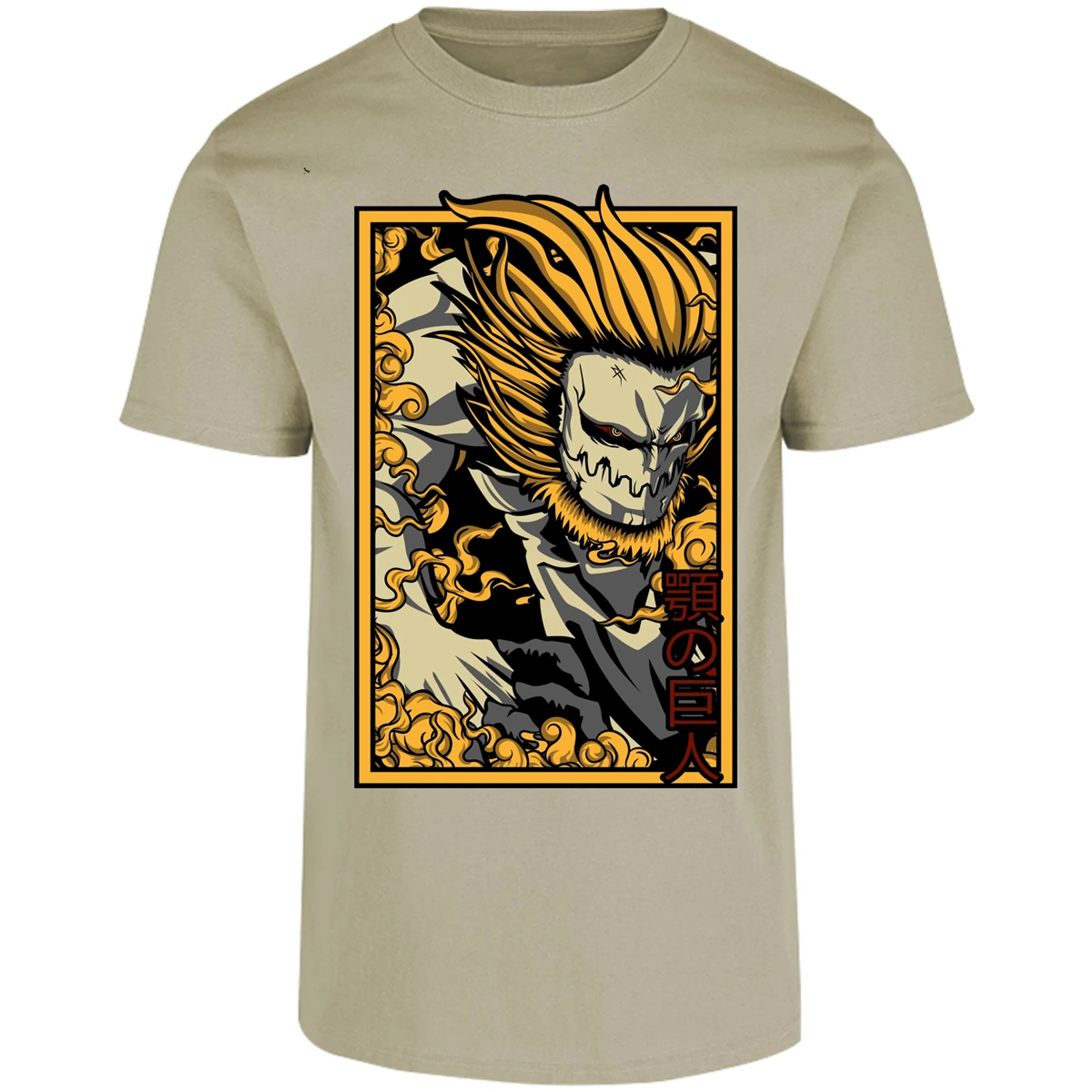 Playera Attack On Titan Titan Mandibula para Adulto 10
