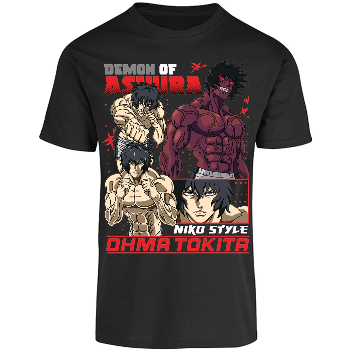 Playera Baki Ohma Tokita para Adulto 29