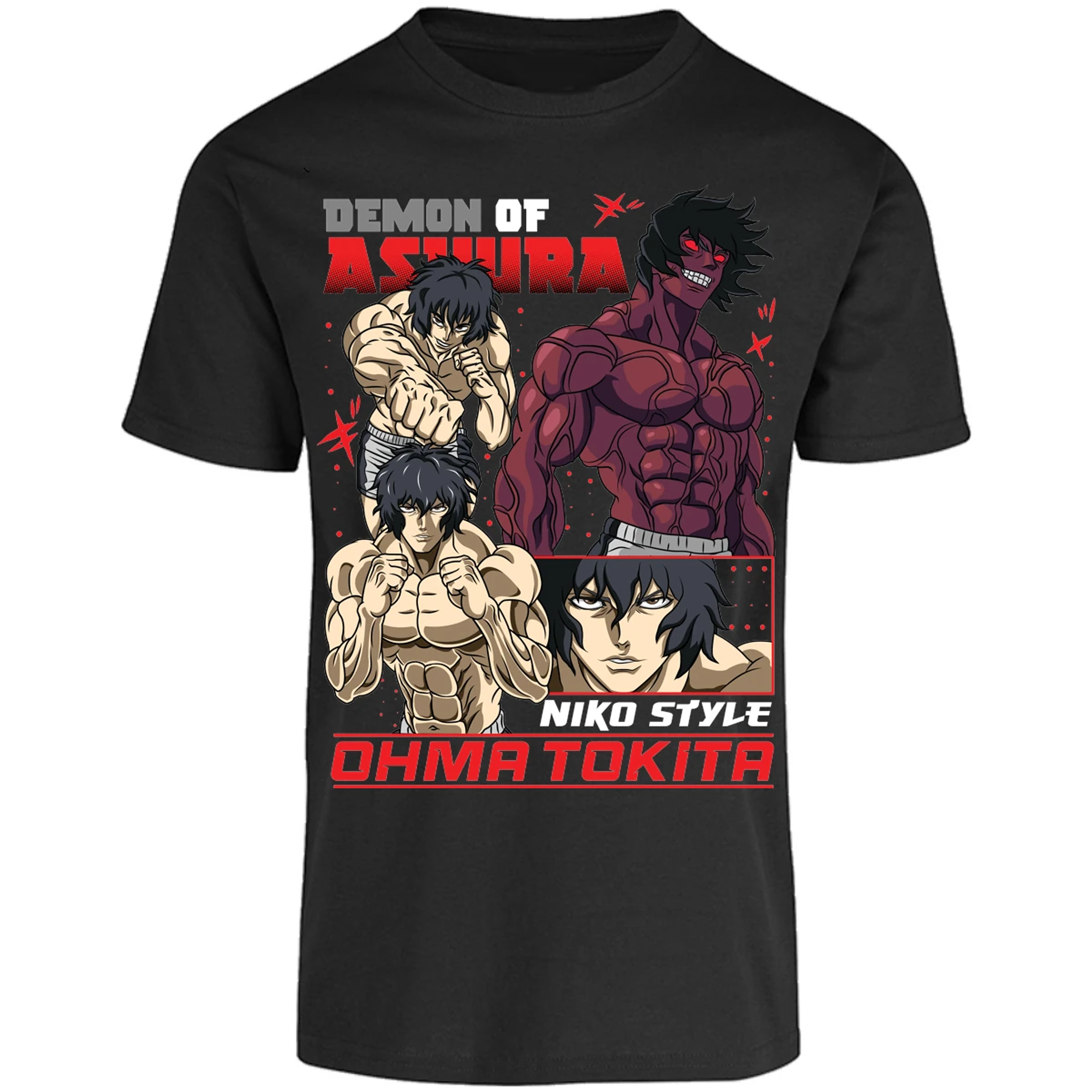 Playera Baki Ohma Tokita para Adulto 29