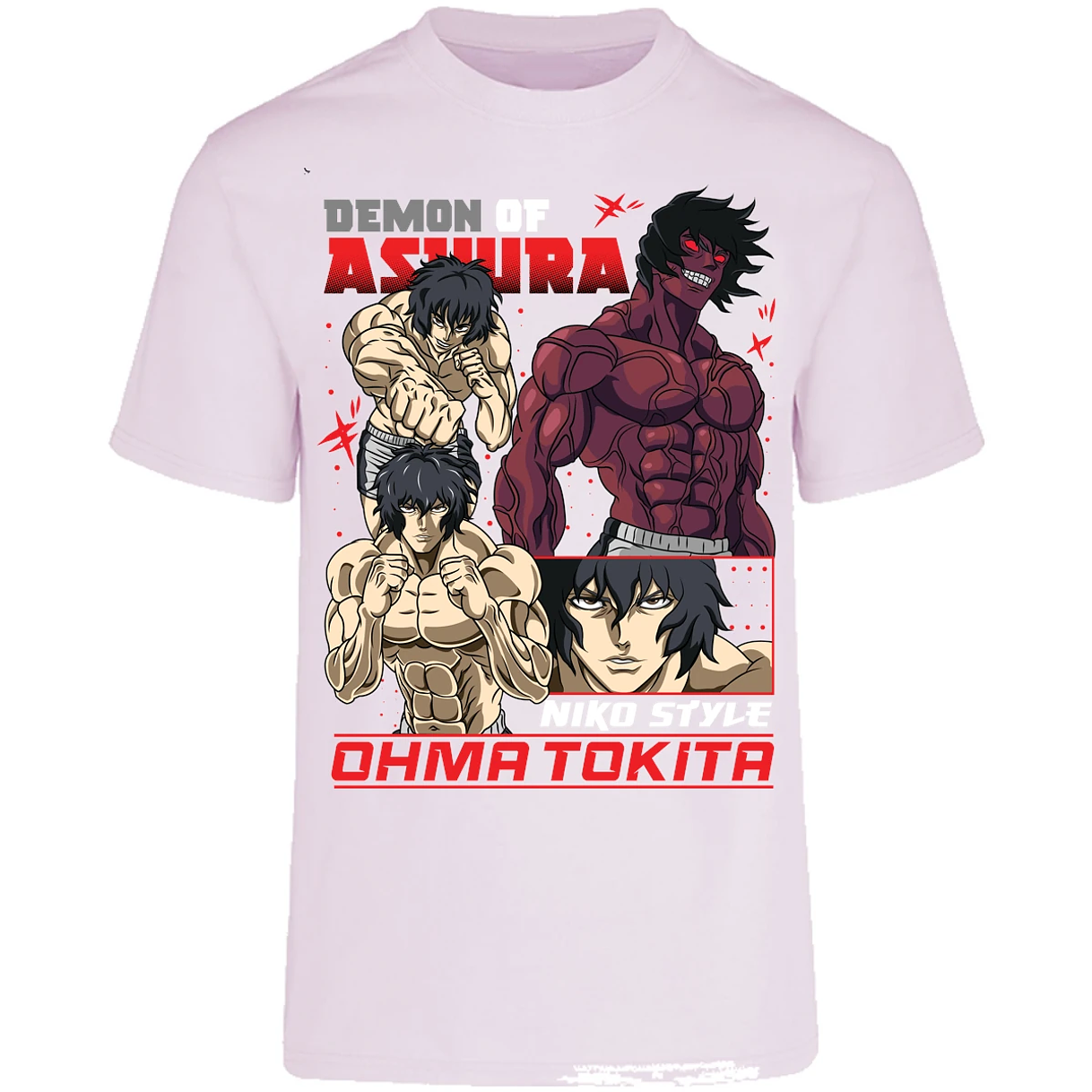 Playera Baki Ohma Tokita para Adulto 1