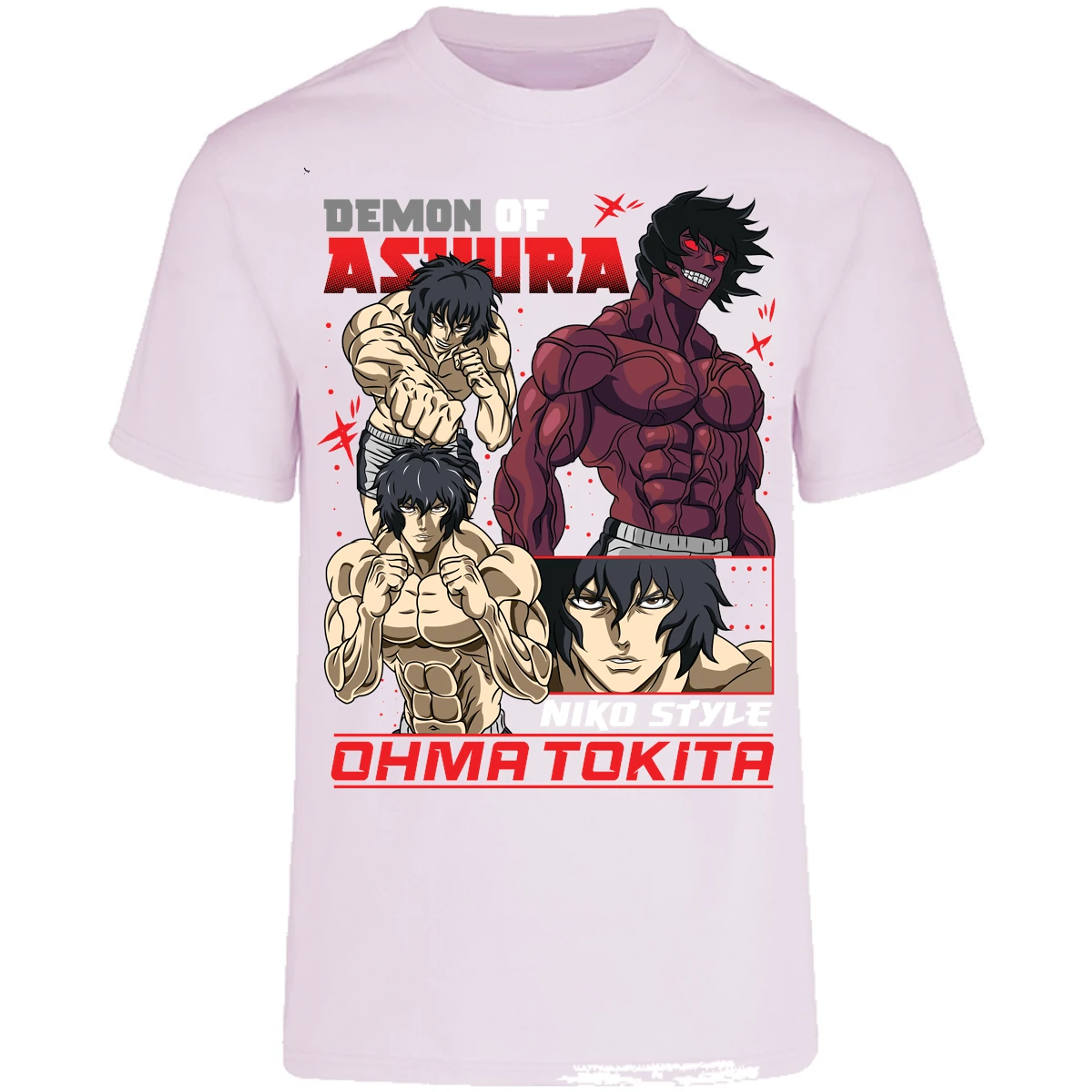 Playera Baki Ohma Tokita para Adulto 1