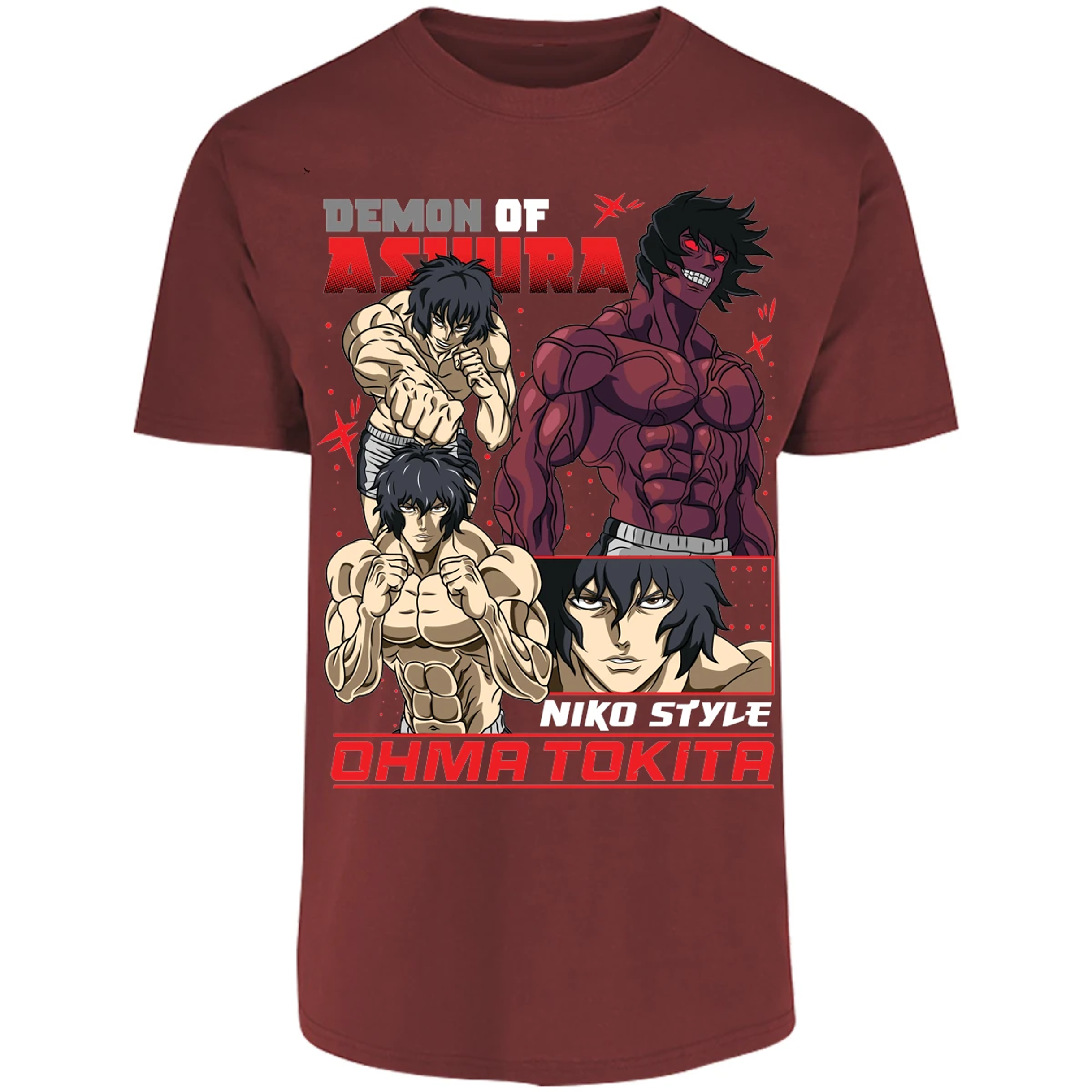 Playera Baki Ohma Tokita para Adulto 3