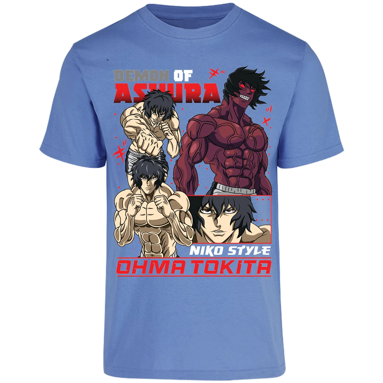 Playera Baki Ohma Tokita para Adulto 4