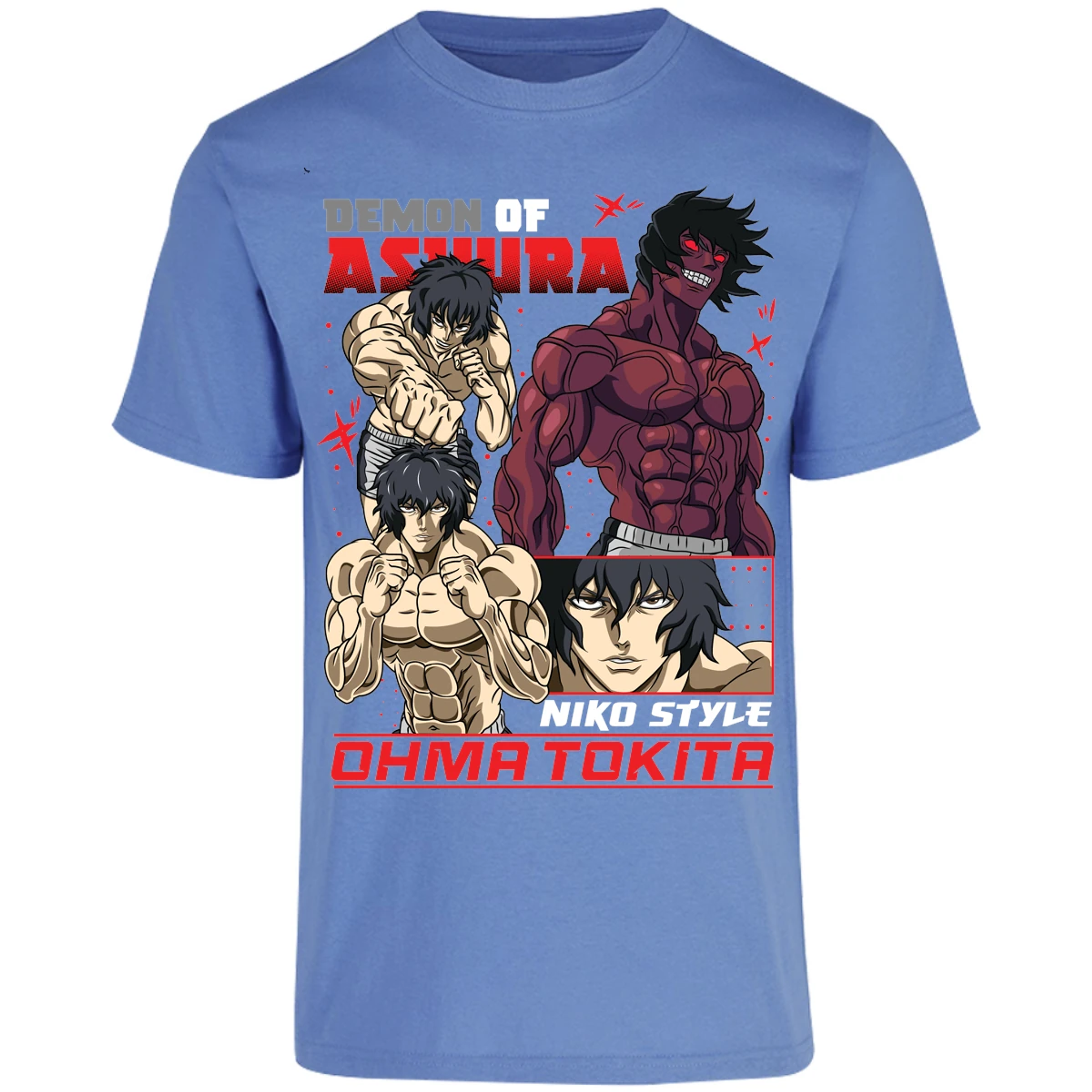Playera Baki Ohma Tokita para Adulto 4