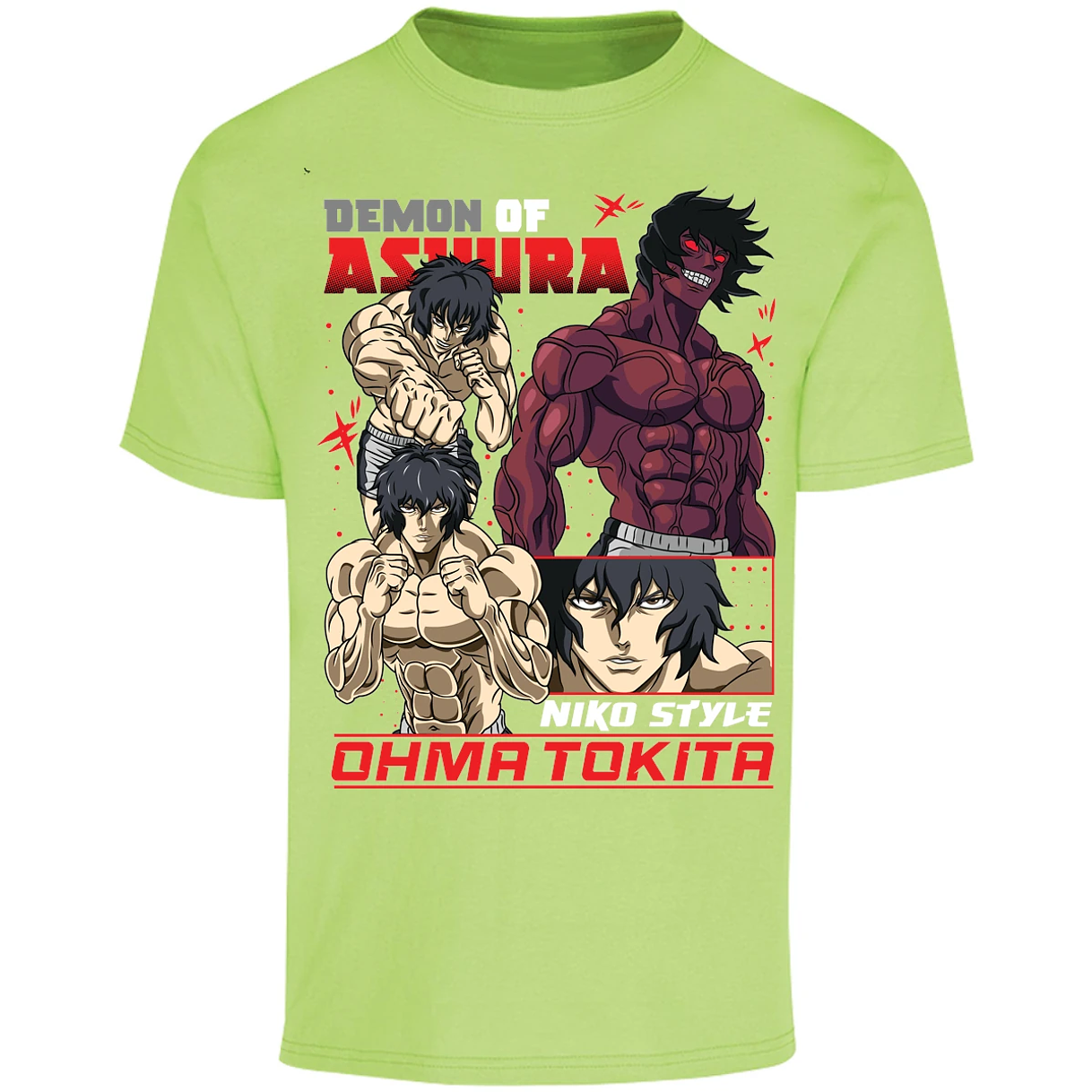 Playera Baki Ohma Tokita para Adulto 6
