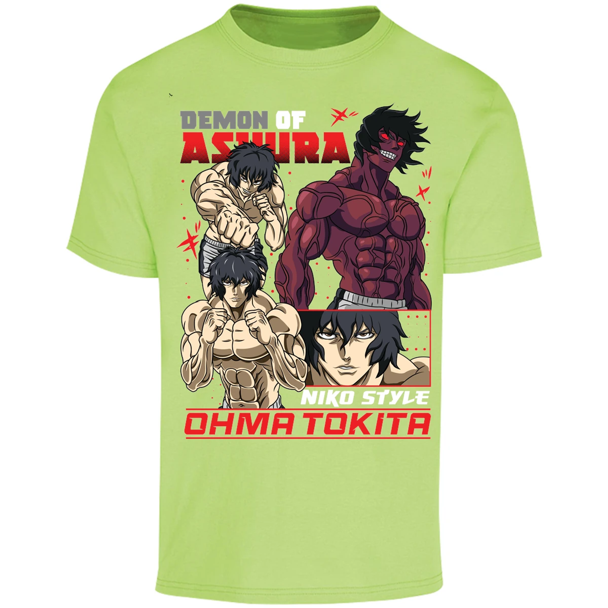 Playera Baki Ohma Tokita para Adulto 6