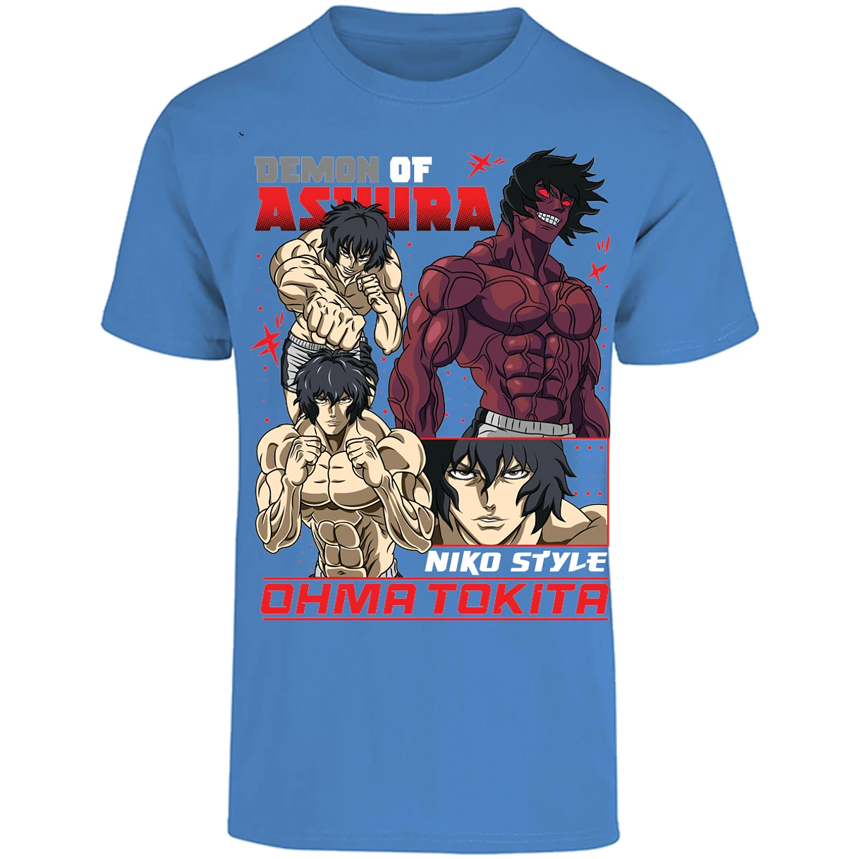 Playera Baki Ohma Tokita para Adulto 9