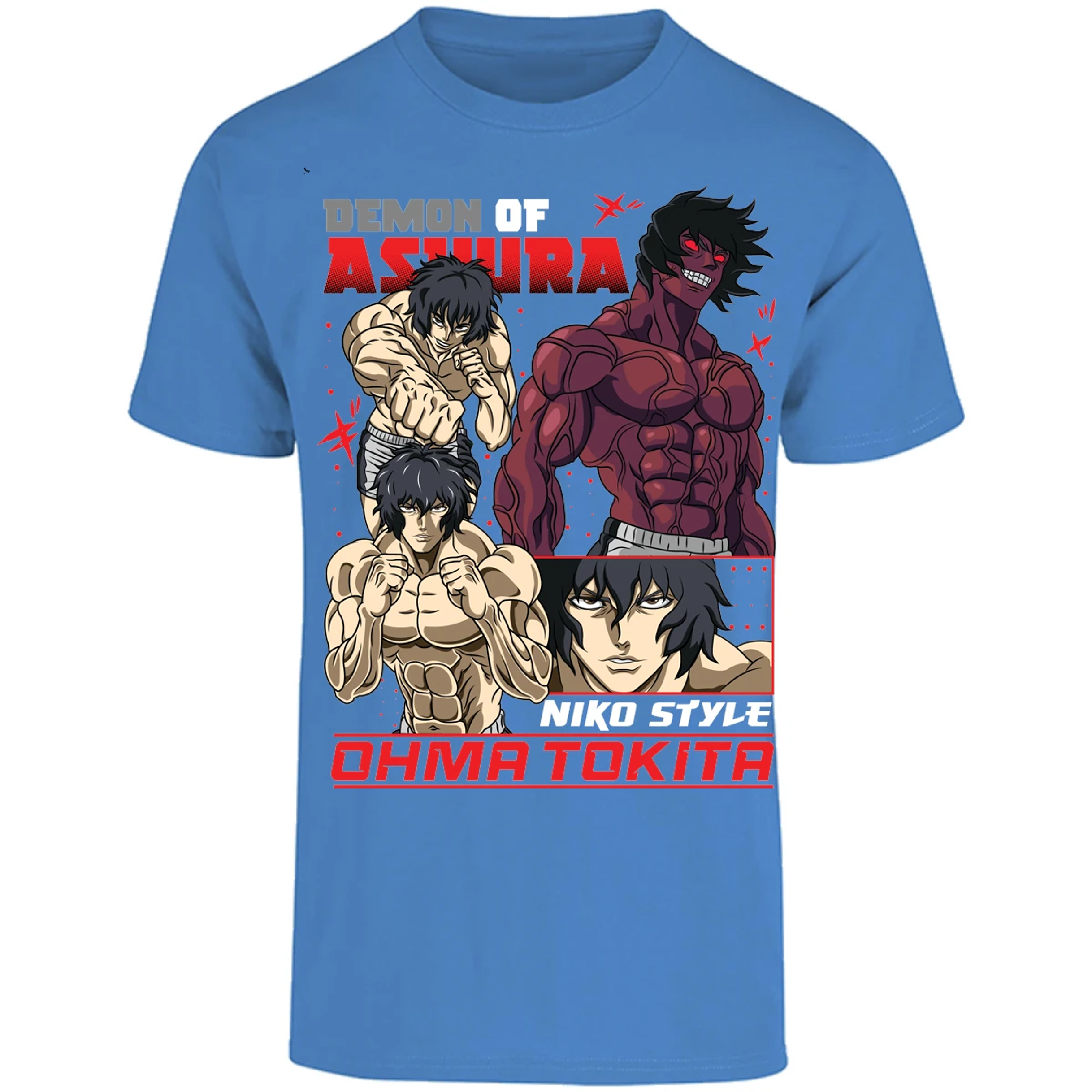 Playera Baki Ohma Tokita para Adulto 9