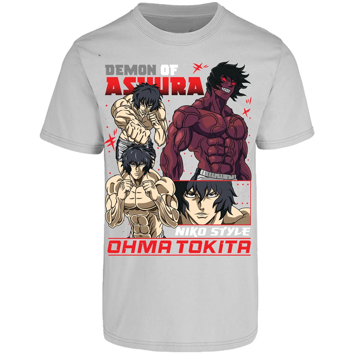 Playera Baki Ohma Tokita para Adulto 10