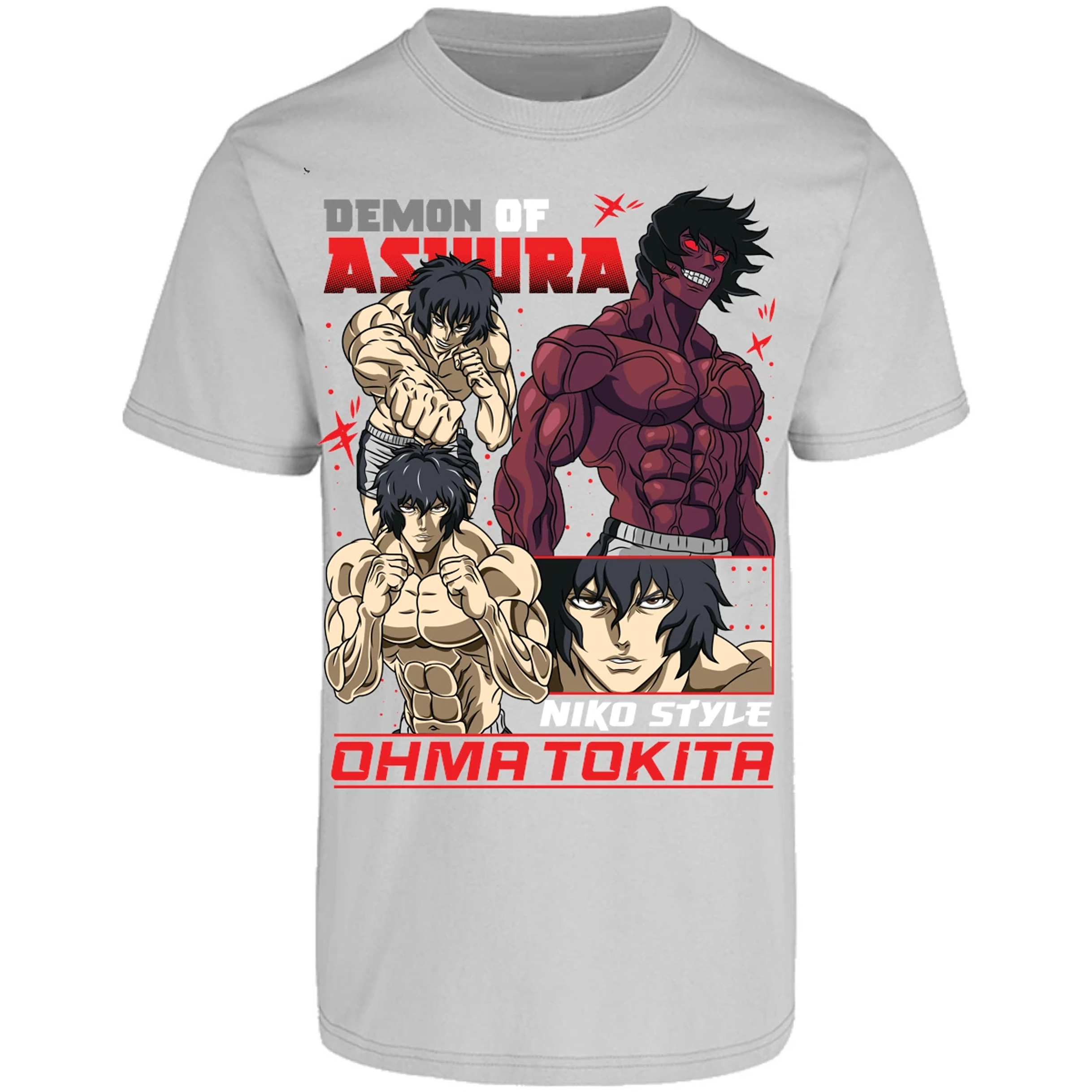Playera Baki Ohma Tokita para Adulto 10