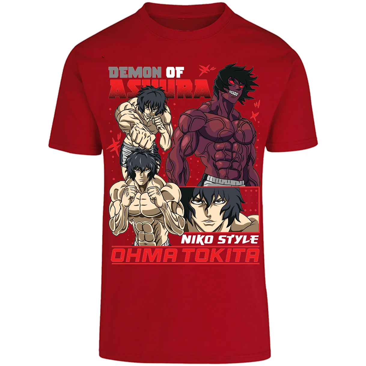 Playera Baki Ohma Tokita para Adulto 13