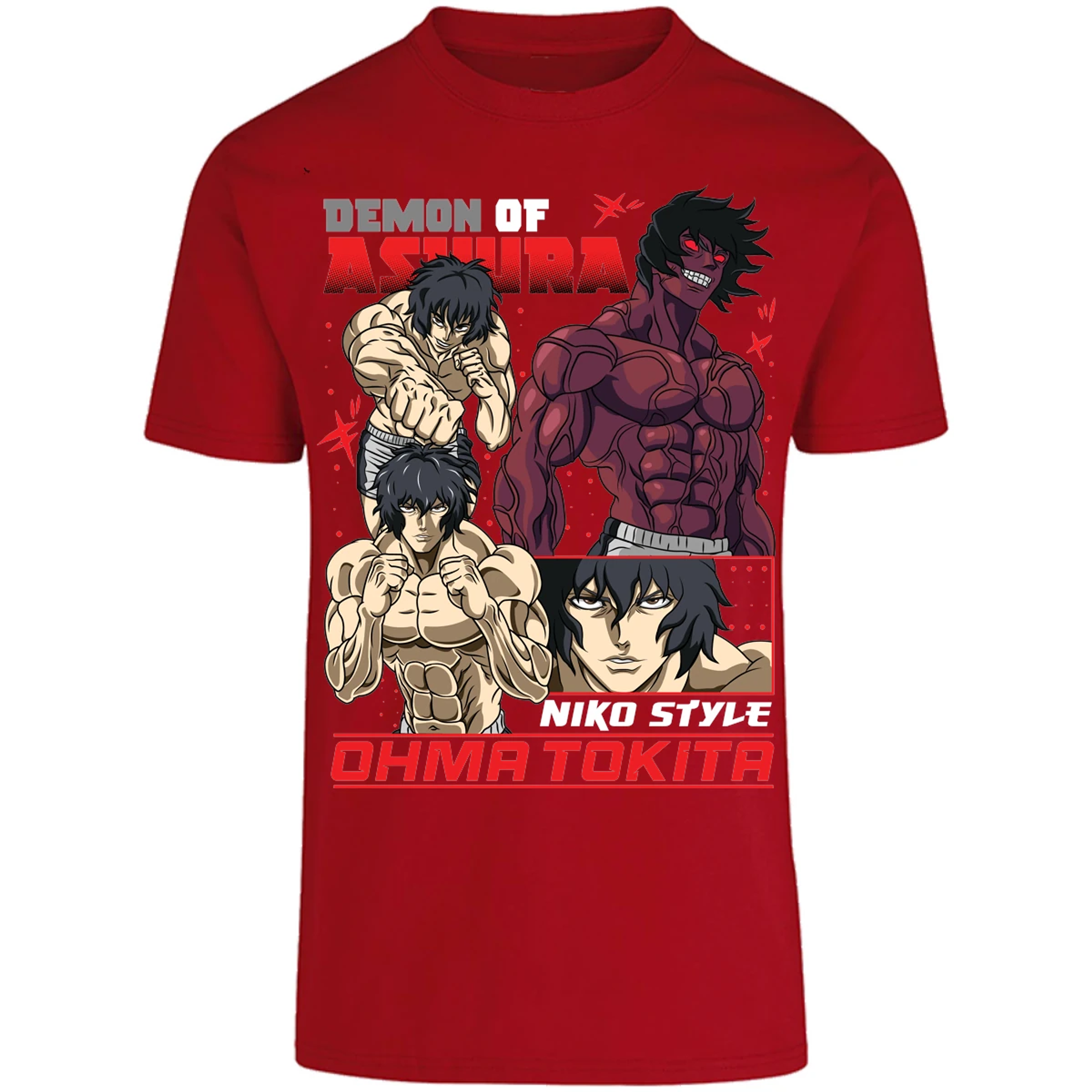 Playera Baki Ohma Tokita para Adulto 13