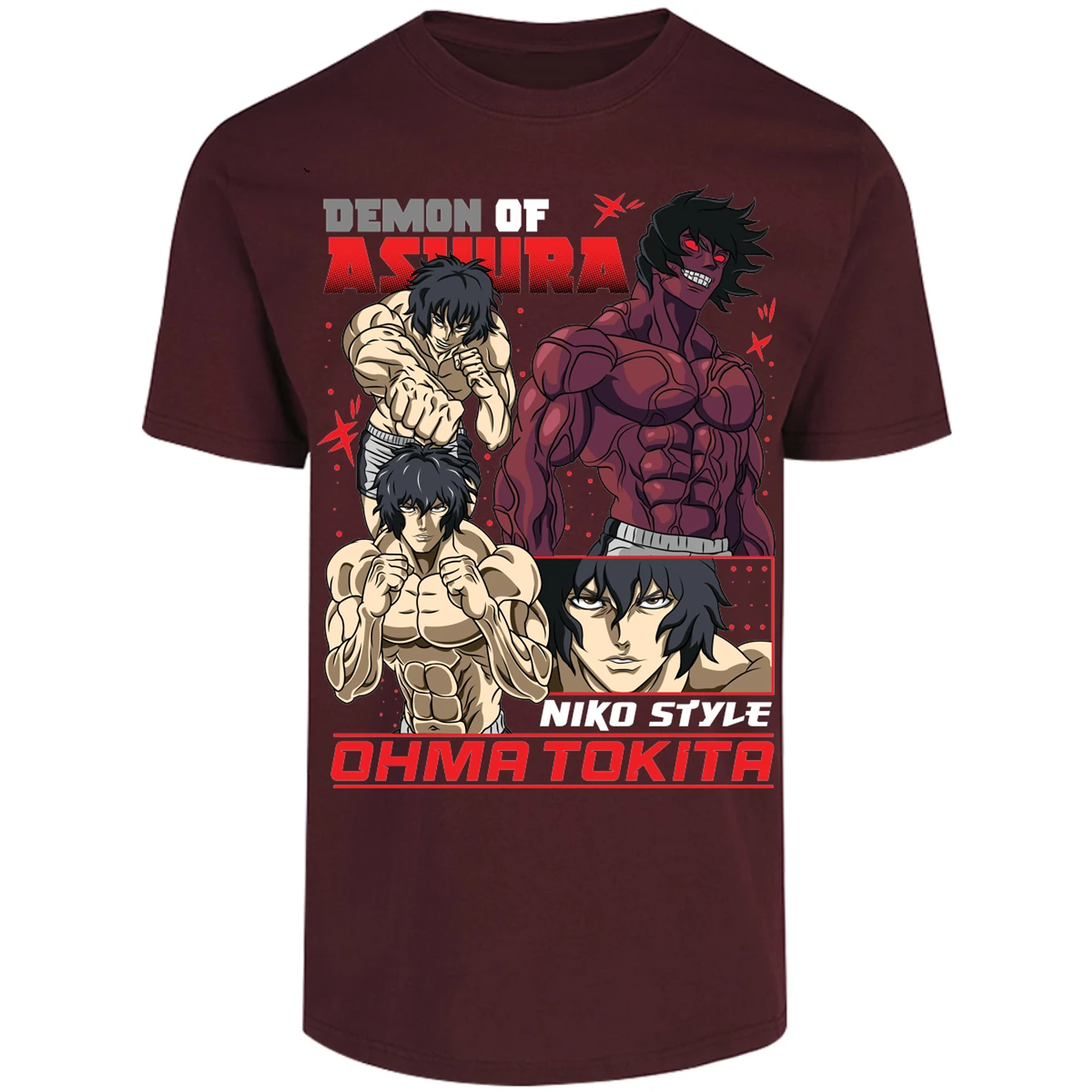 Playera Baki Ohma Tokita para Adulto 14