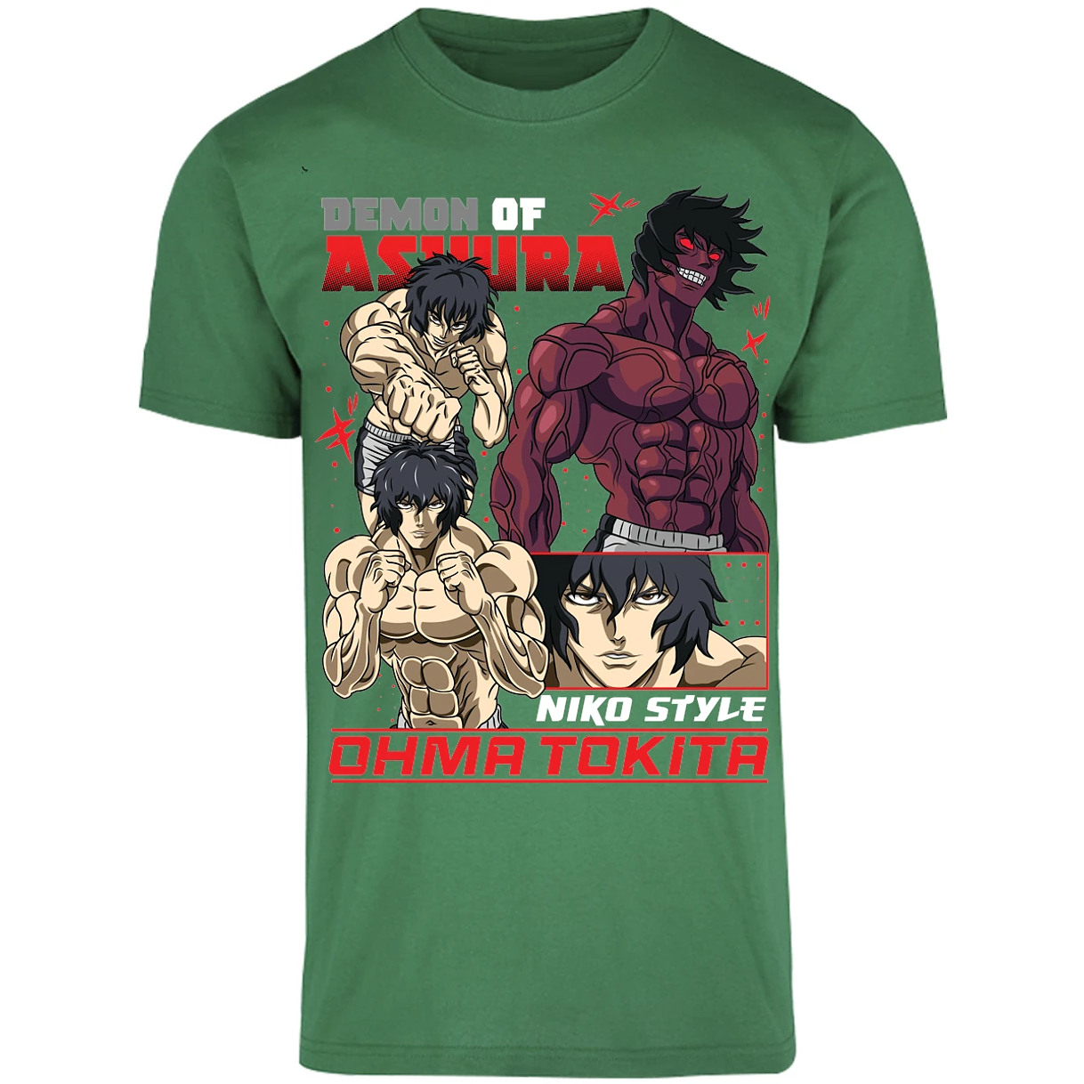 Playera Baki Ohma Tokita para Adulto 15