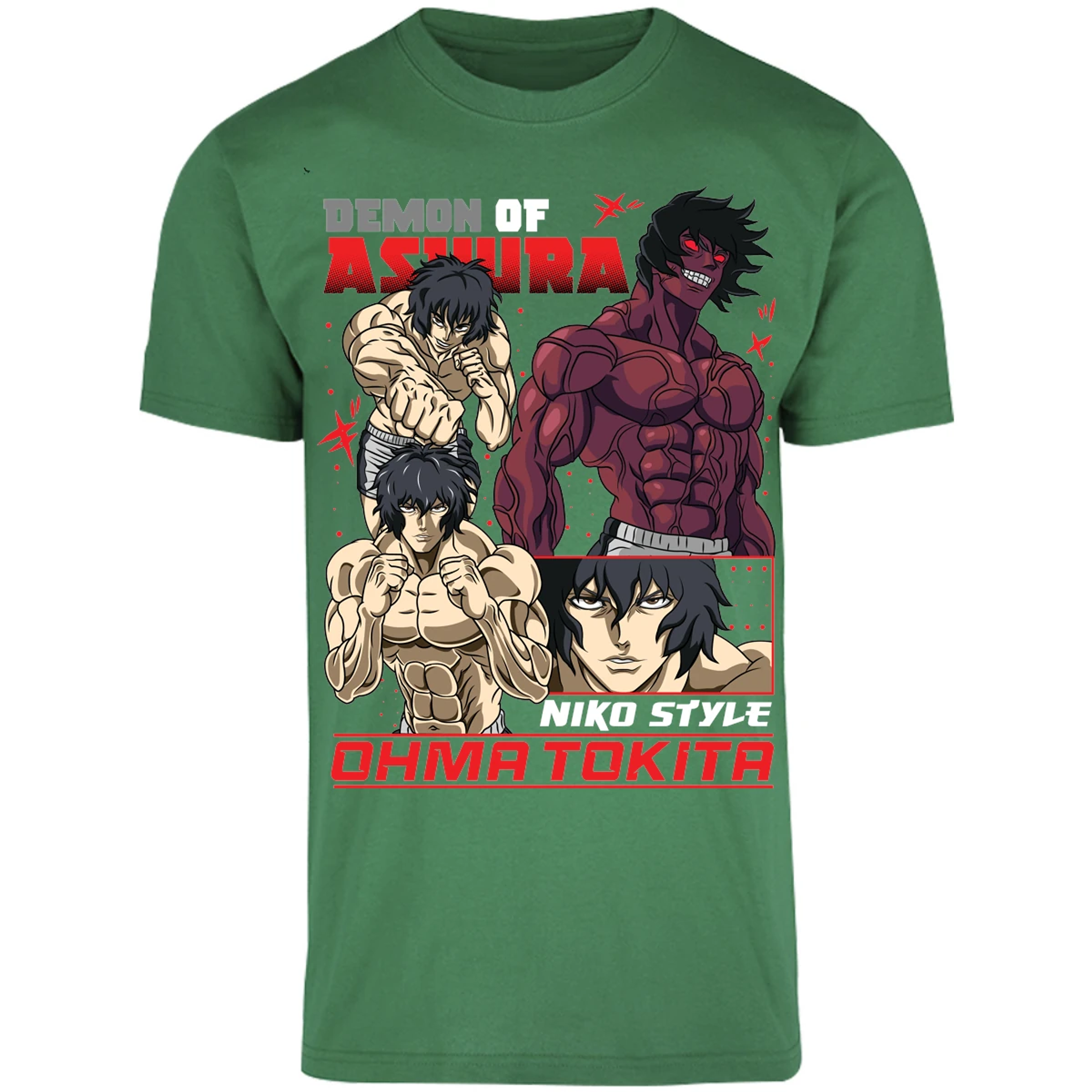 Playera Baki Ohma Tokita para Adulto 15