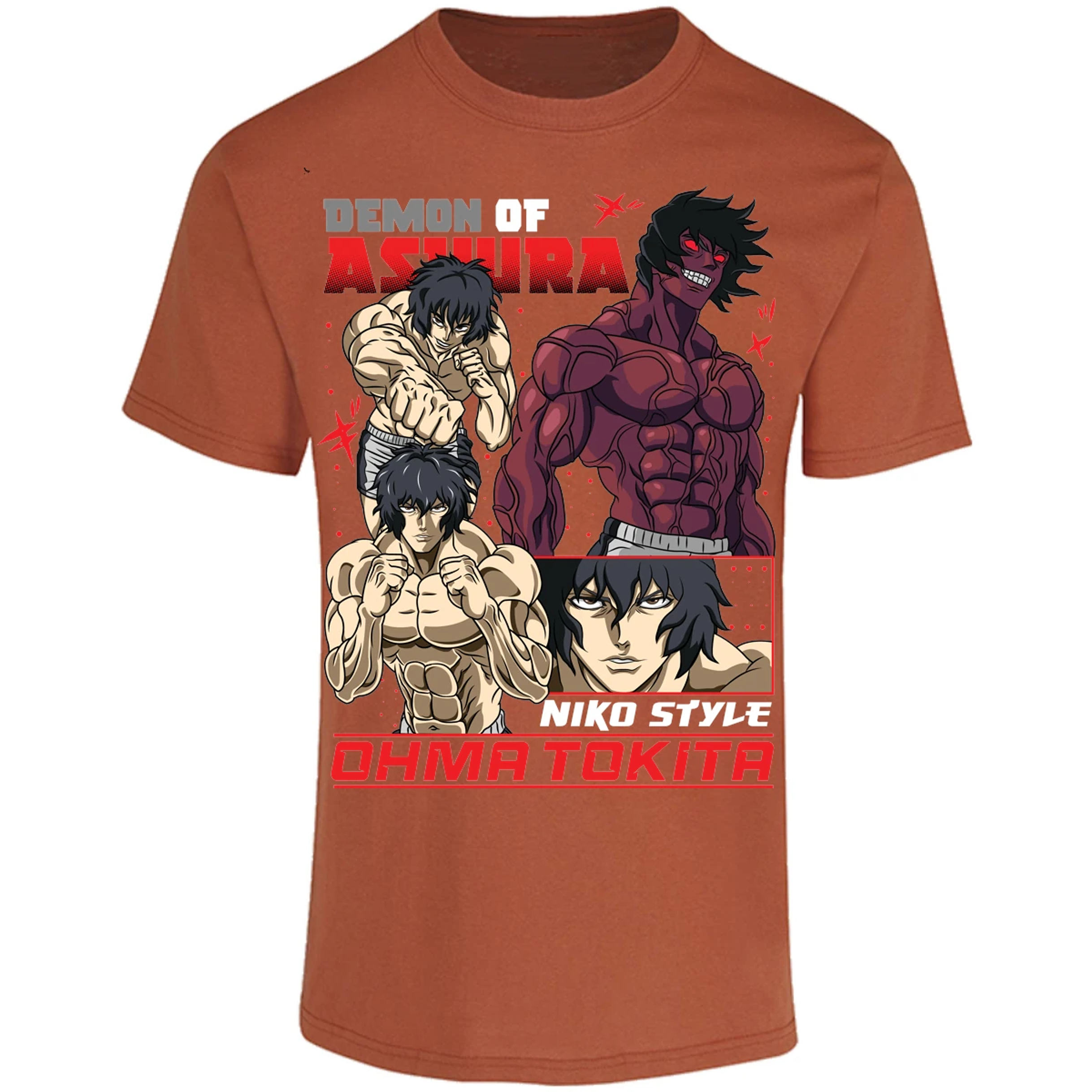 Playera Baki Ohma Tokita para Adulto 17