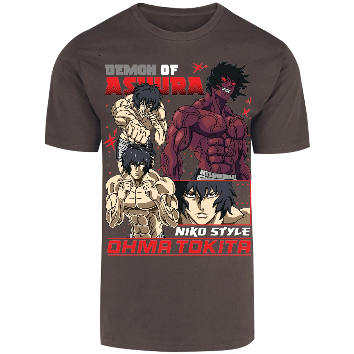 Playera Baki Ohma Tokita para Adulto 20