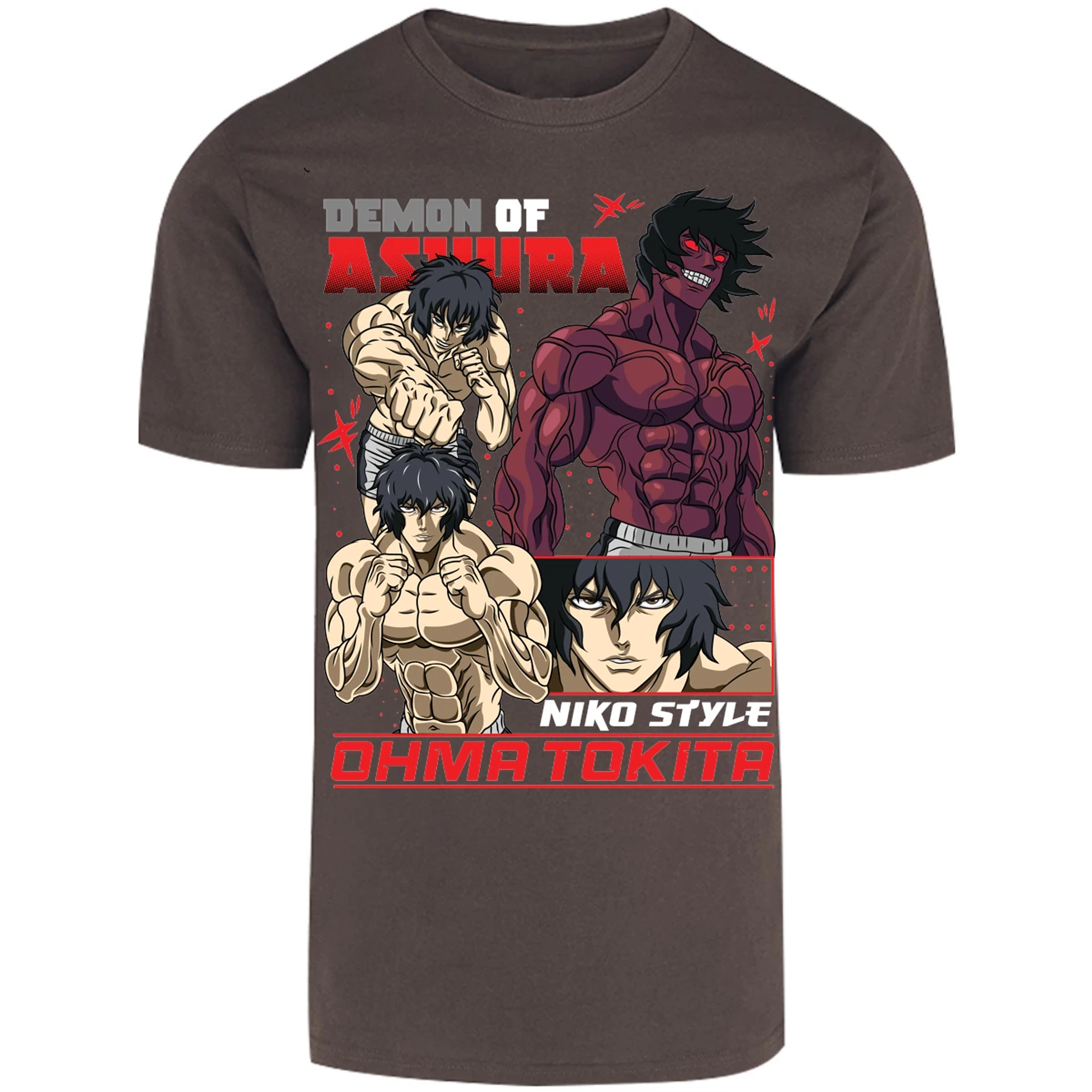 Playera Baki Ohma Tokita para Adulto 20