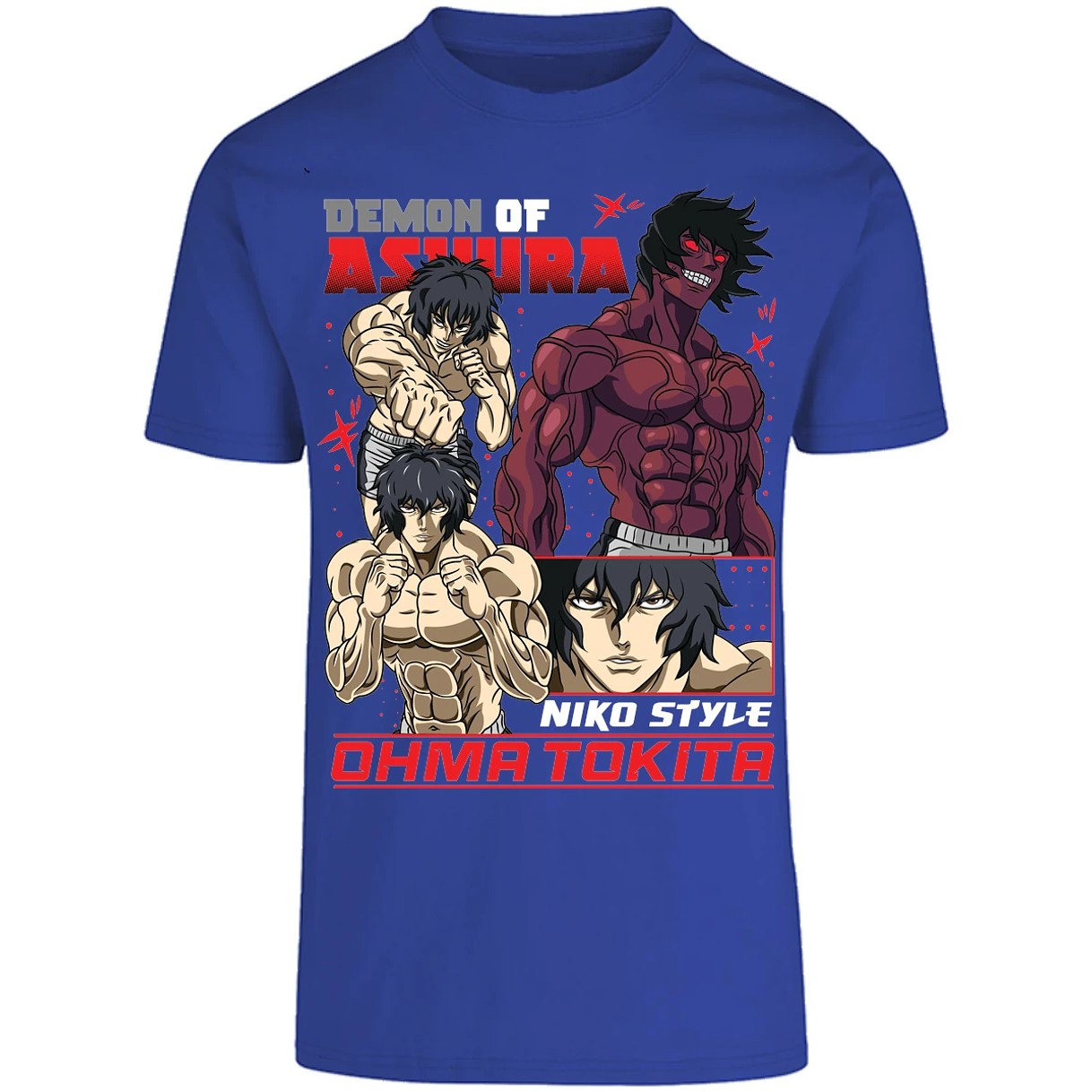 Playera Baki Ohma Tokita para Adulto 23