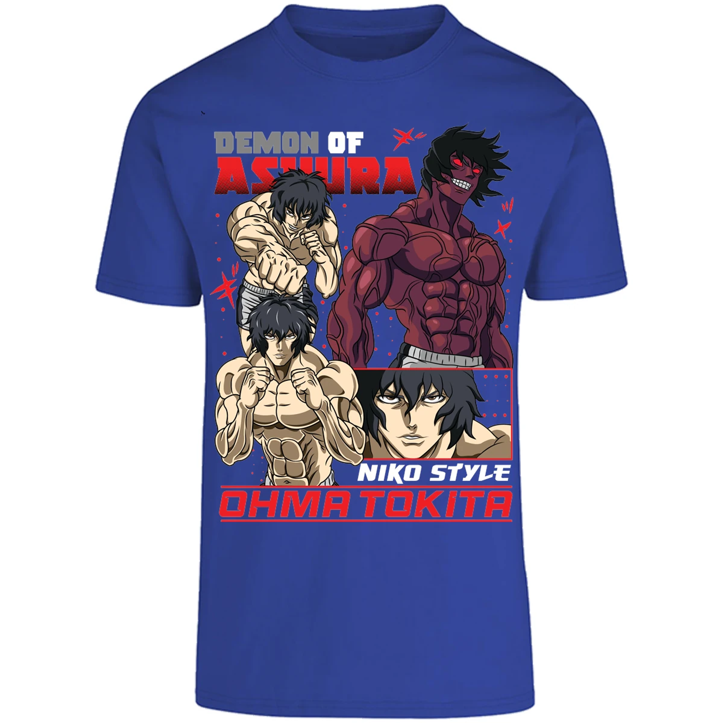 Playera Baki Ohma Tokita para Adulto 23