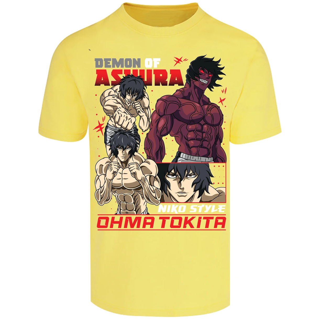 Playera Baki Ohma Tokita para Adulto 24
