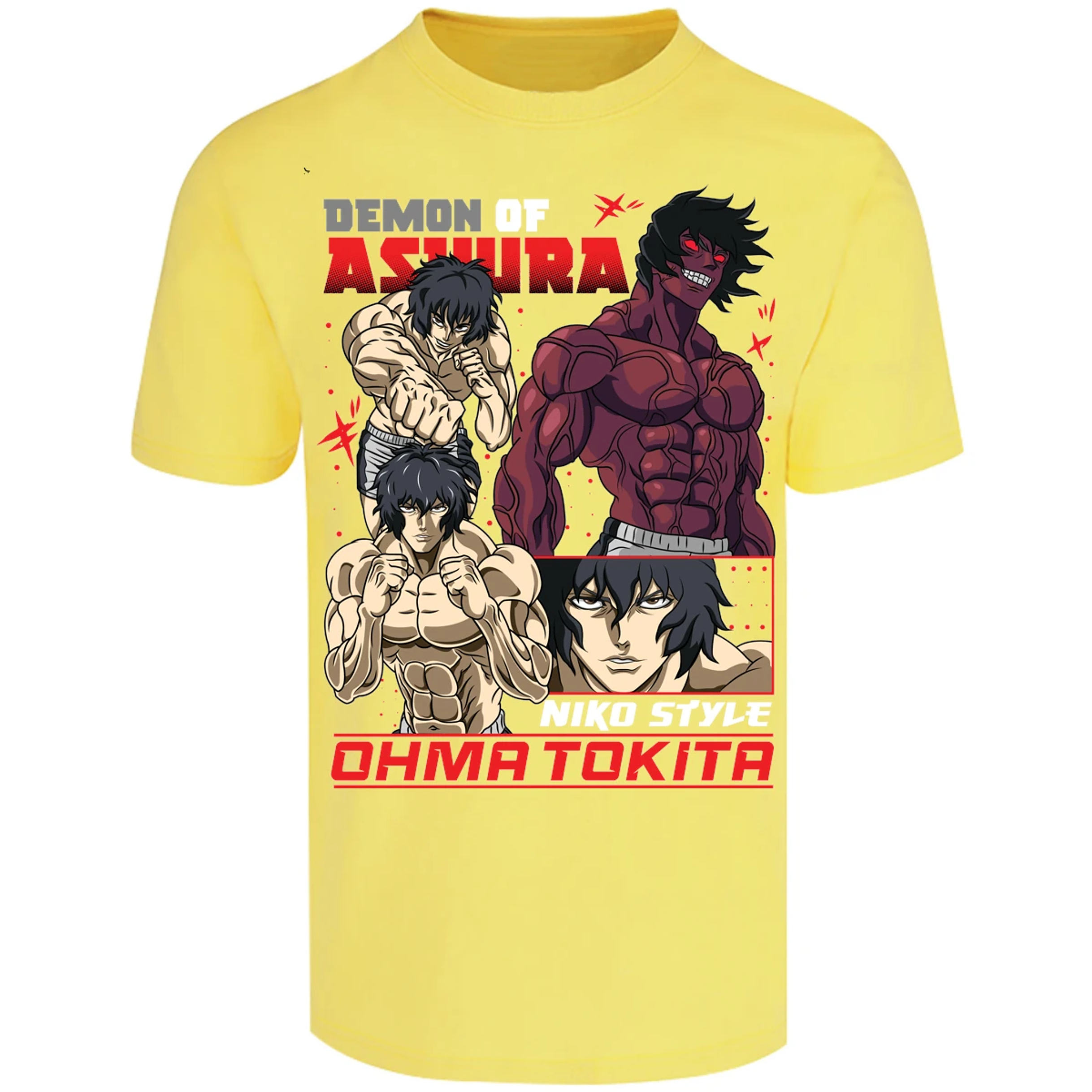Playera Baki Ohma Tokita para Adulto 24