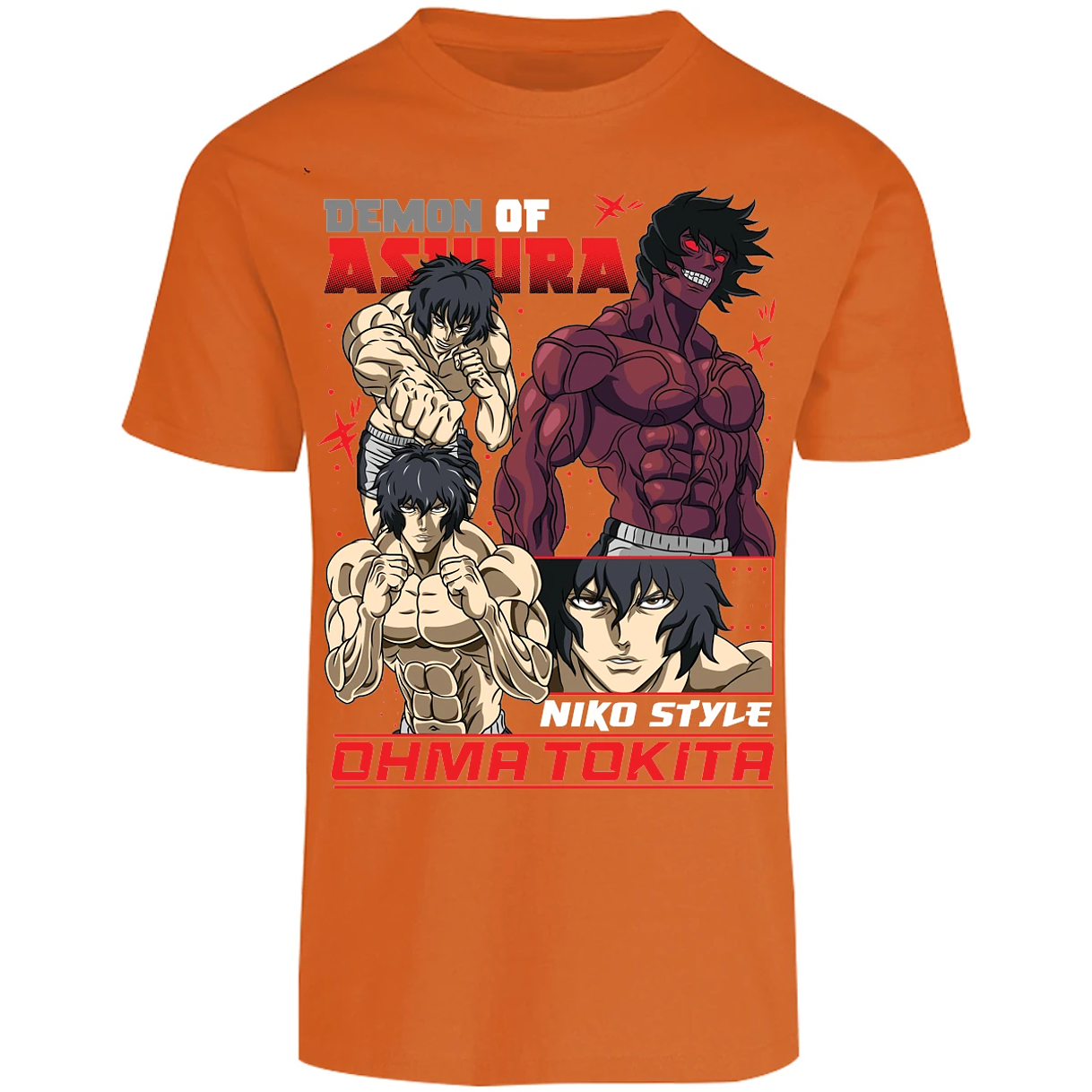 Playera Baki Ohma Tokita para Adulto 25