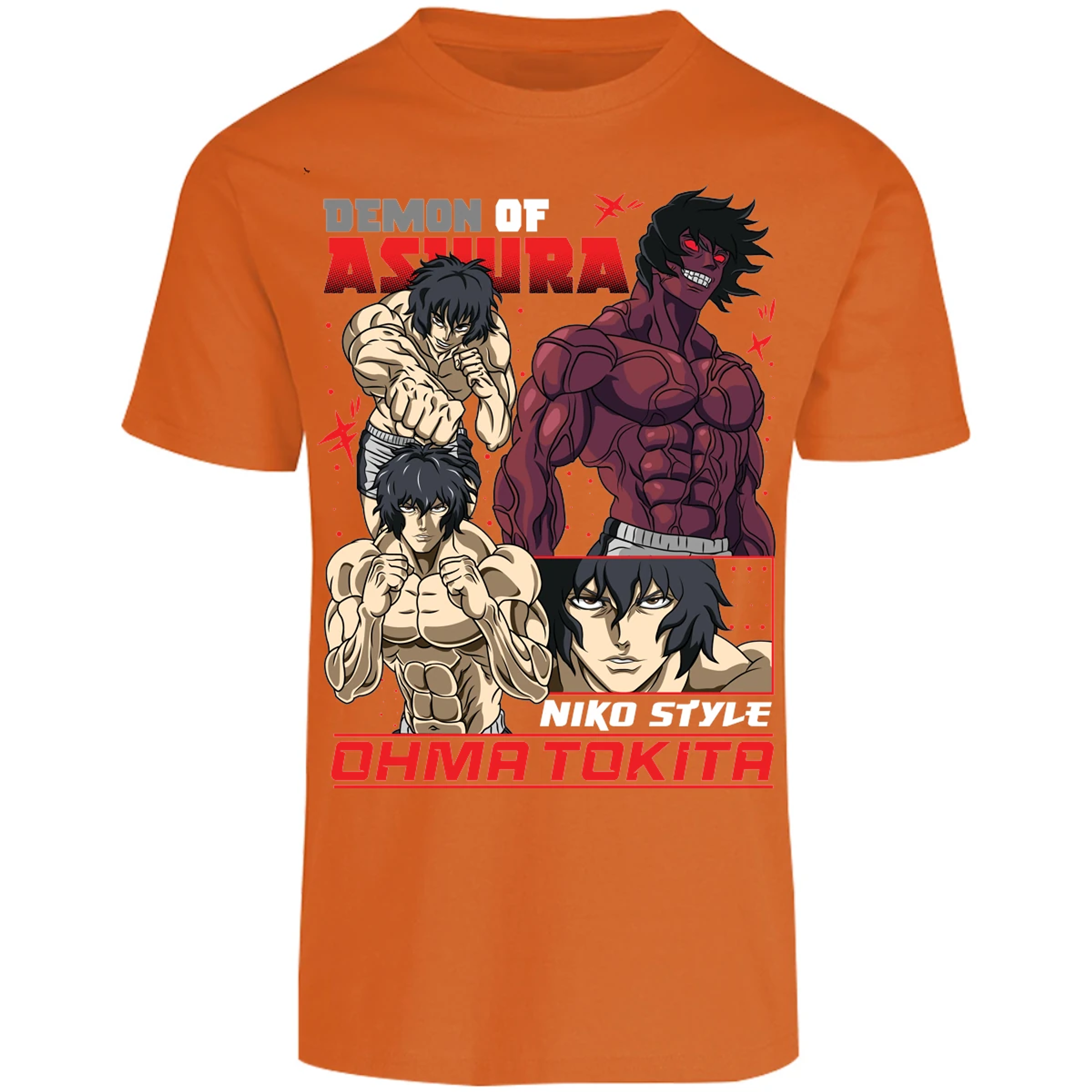 Playera Baki Ohma Tokita para Adulto 25